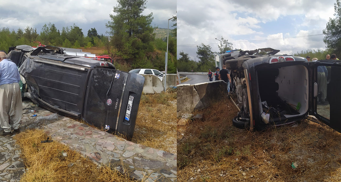 Tarsusta trafik kazası 5 yaralı