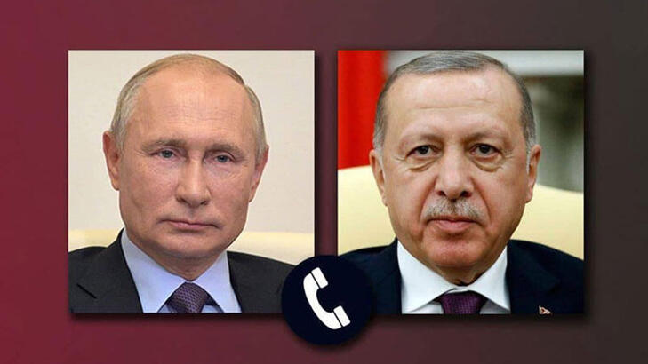 Cumhurbaşkanı Erdoğan Putin ile telefonda görüştü