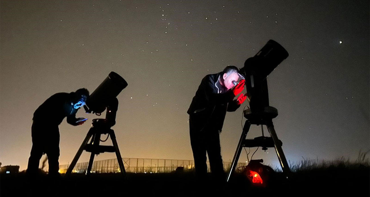 Yüksekovada meteor yağmuru heyecanı