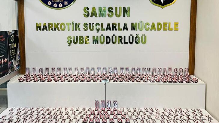 Samsunda uyuşturucu operasyonu 7 gözaltı