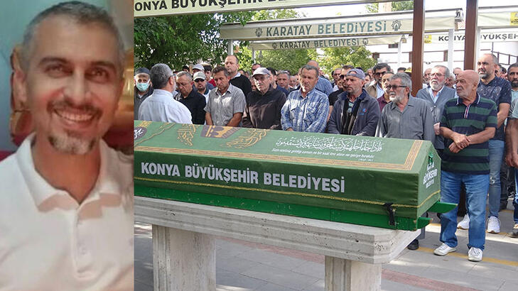 Halk koşusunda kalp krizi geçirip ölen mühendis son yolculuğuna uğurlandı