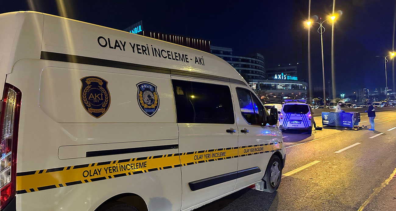 Bayrampaşada otomobilin çarptığı yaya hayatını kaybetti sürücü olay yerinden kaçtı